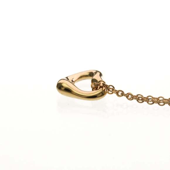 TIFFANY 18k Gold Heart Necklace